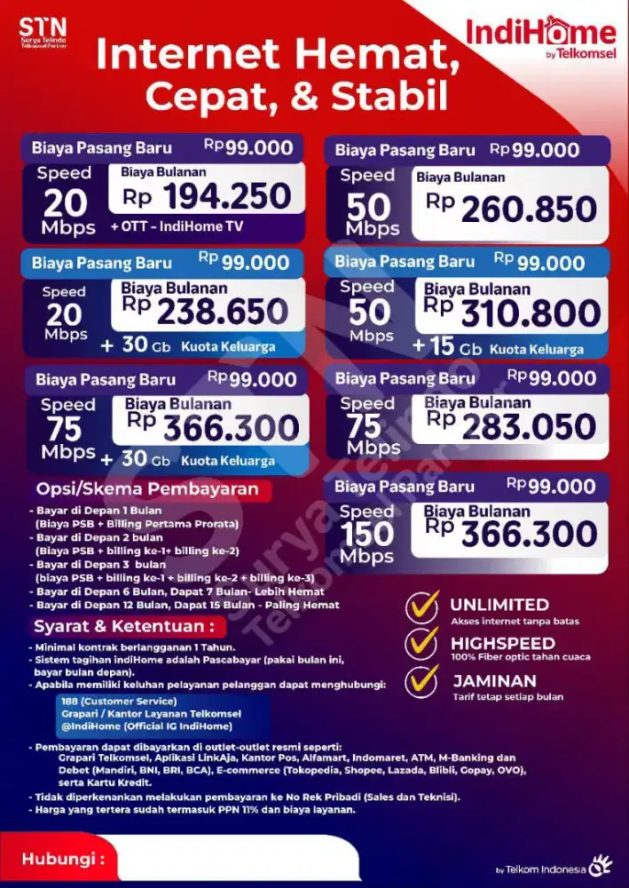 Pasang IndiHome
