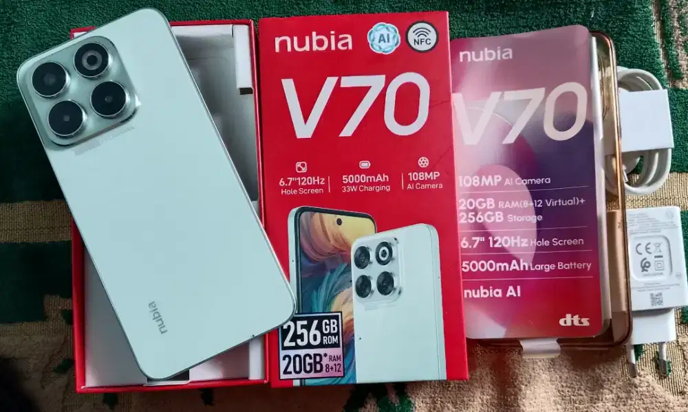 ZTE NUBIA V70 NFC RAM 8+12/256
