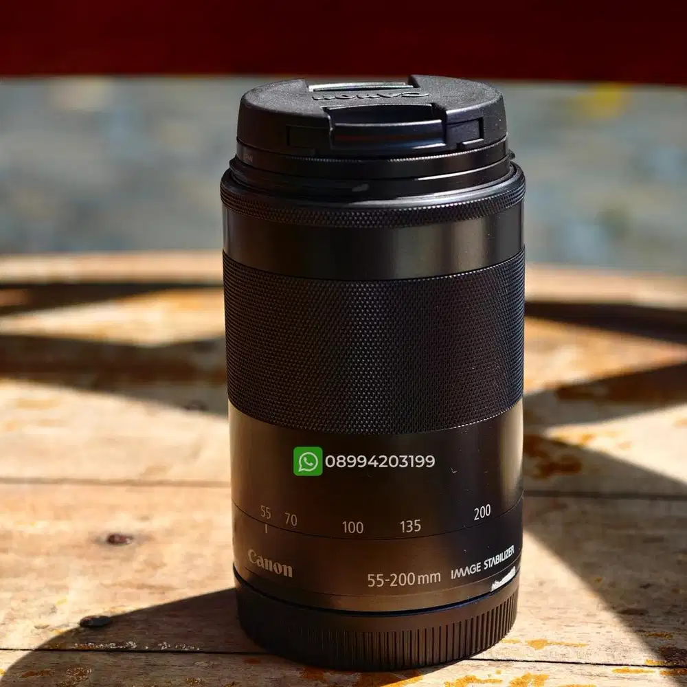Lensa Canon EF-M 55-200mm F4.5-6.3 IS STM mirrorless