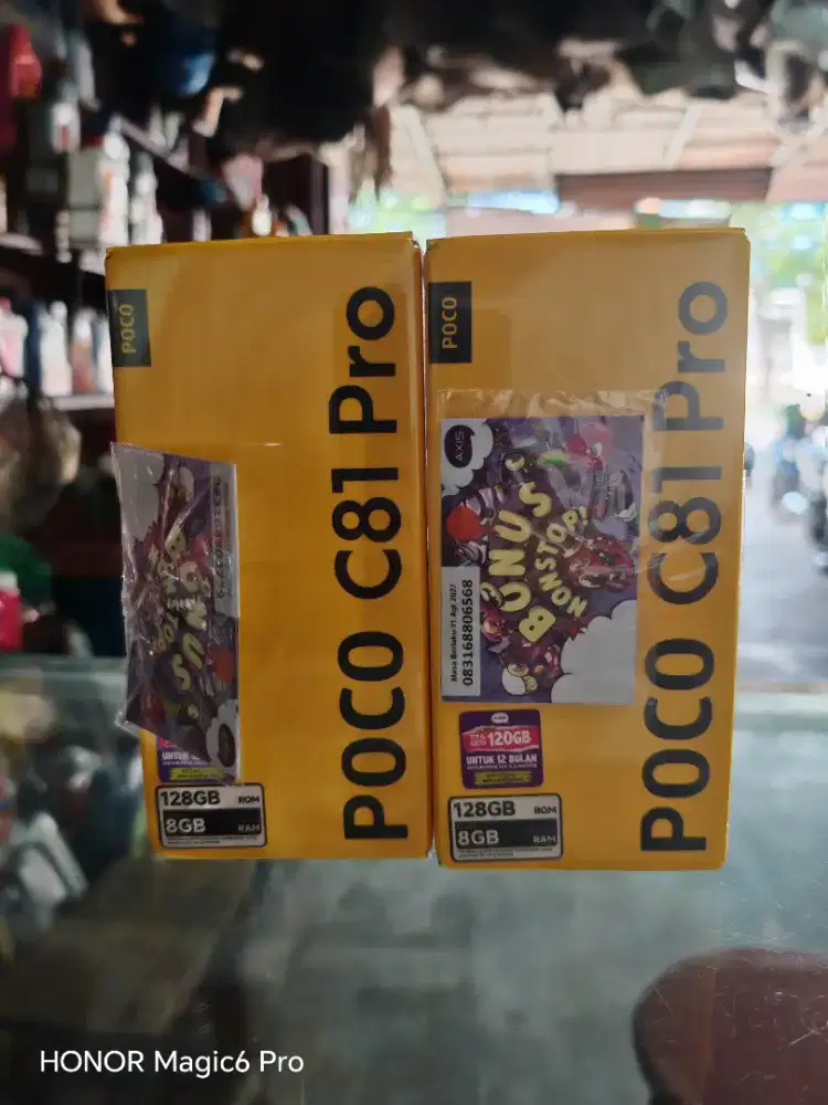 Poco c81 pro black/green ram4+4/128gb baru grs resmi 15bln