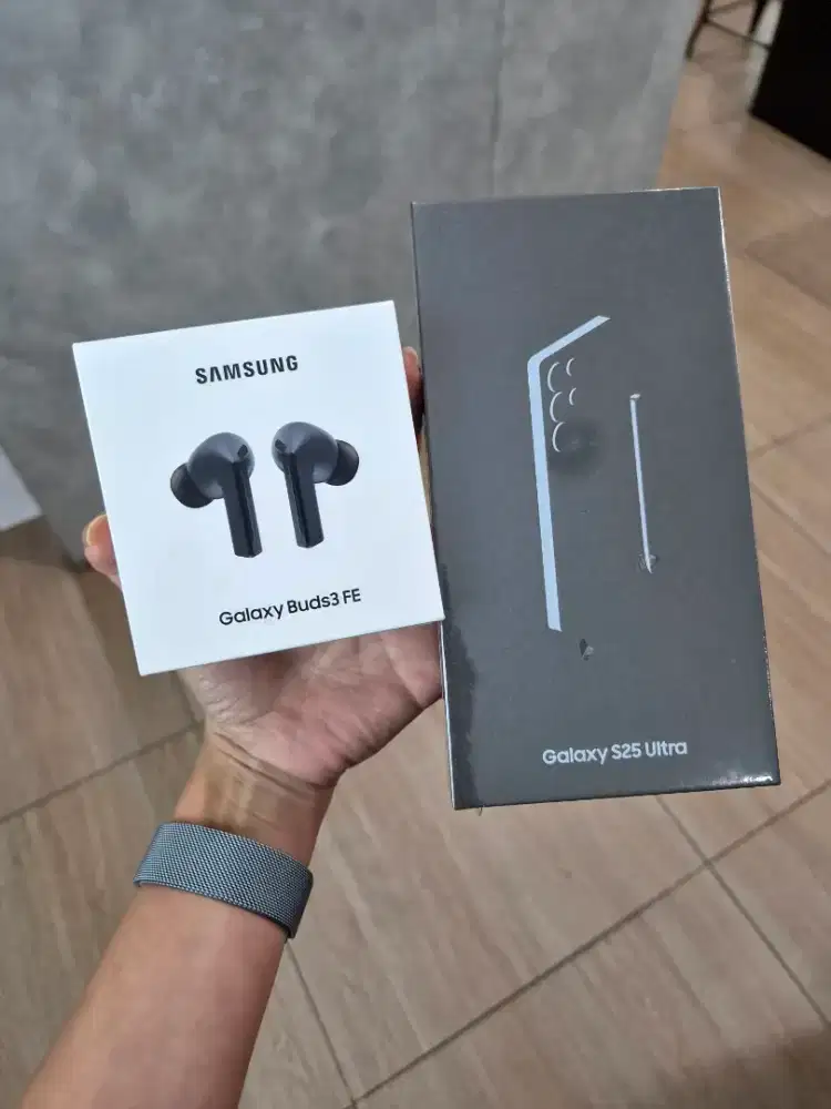S25 ultra bonus buds 3fe unit baru (segel)