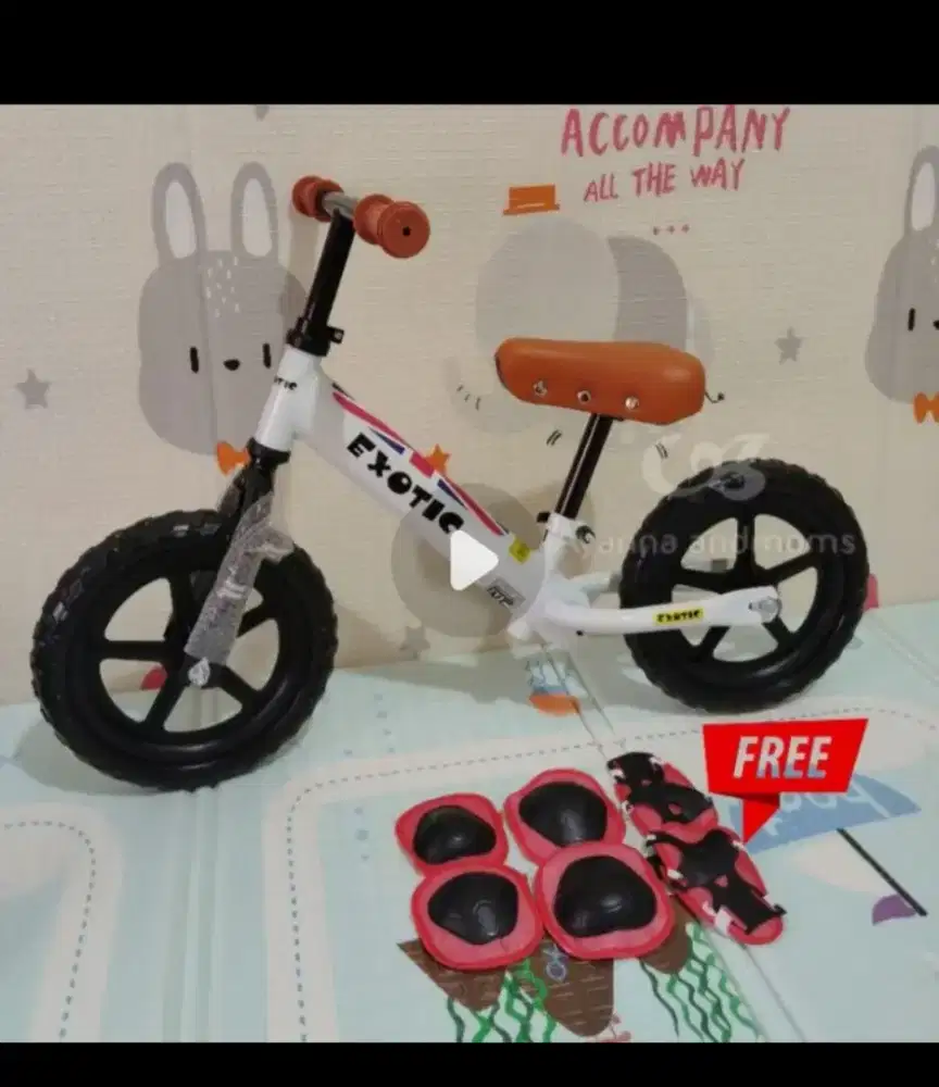 preloved sepeda balance bike anak