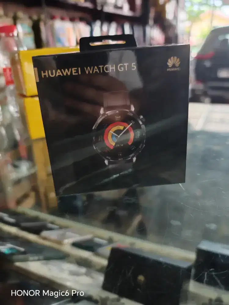 Huawei watch gt5 46mm black new baru 100% grs resmi 1 thn