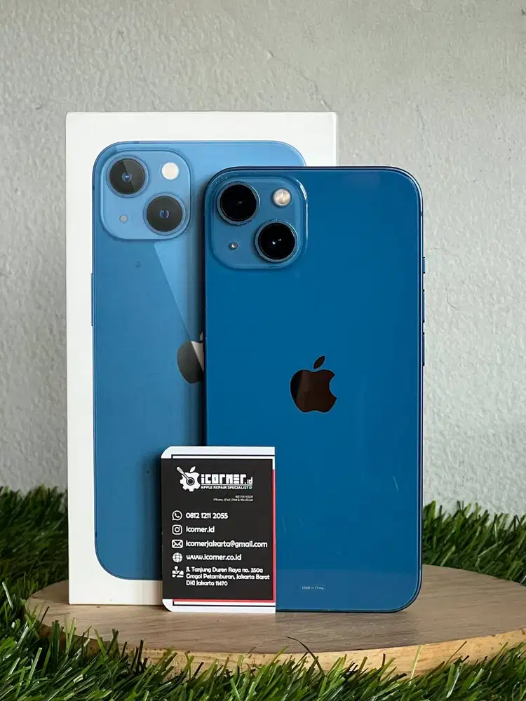 Apple iPhone 13 - Ex iBox | Garansi | Fullset | All Operator | Second
