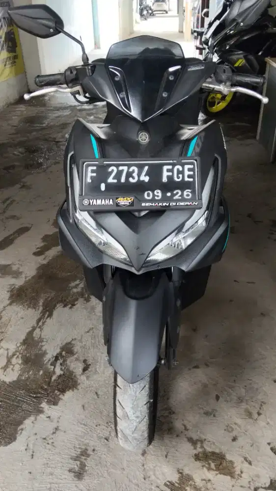 Yamaha aerox conedted 155 VVA th.2021 plat F Bogor pajak panjang