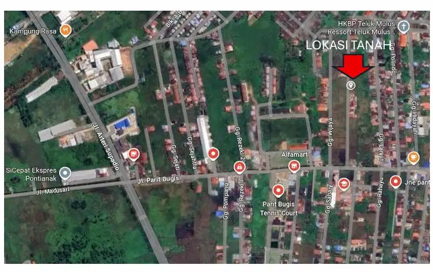 Tanah Strategis Harga Terjangkau