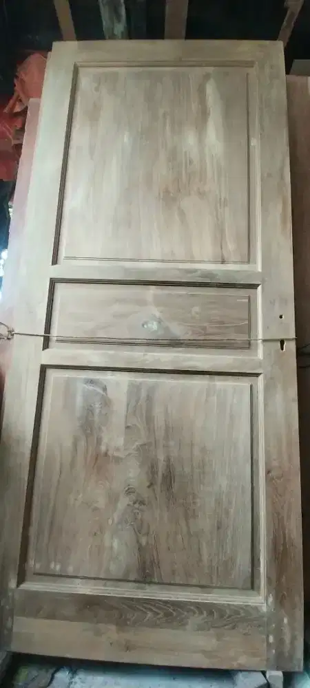 Pintu kayu  jati tua