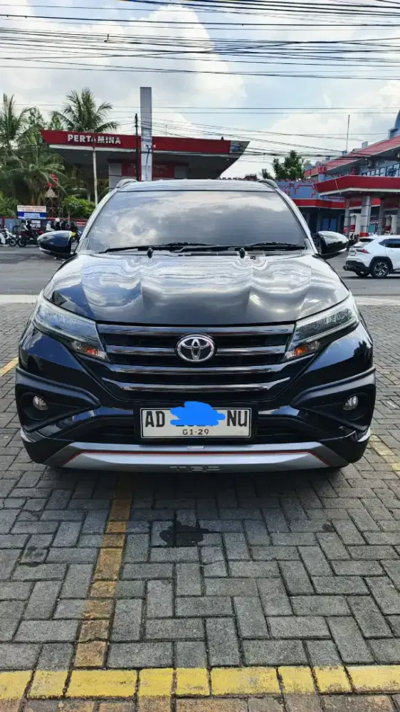All Rush TRD Sportivo matic,punya pribadi warna hitam siap pakai
