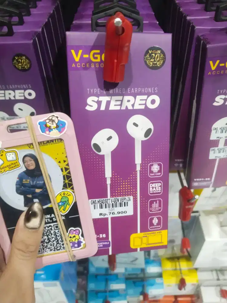 HEADSET V-GEN VEP1-36