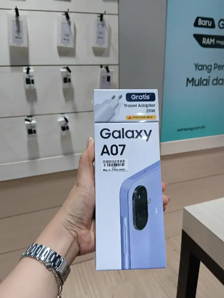 Samsung A07 4/128 garansi resmi 1tahun atlantis dahsyat