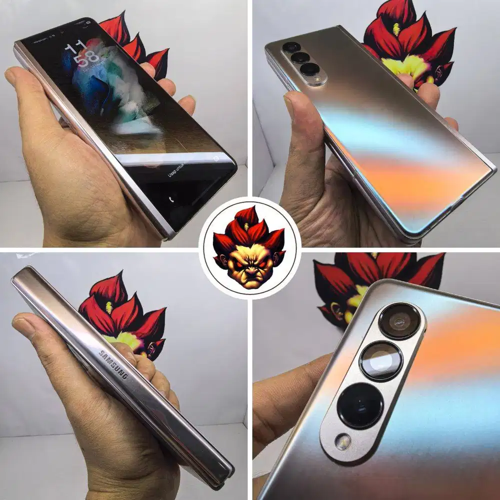SIAP COD : Samsung Z FOLD 3 12/256 (B) FUNGSI NORMAL NOMINUS