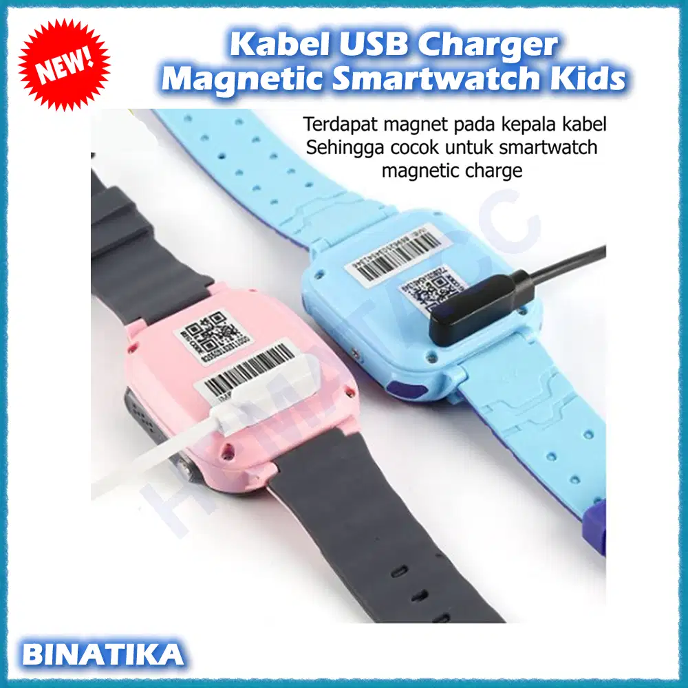 Kabel USB Charger Magnetic Smartwatch Kids Q12 S12 E12 Z5 Z6 dll