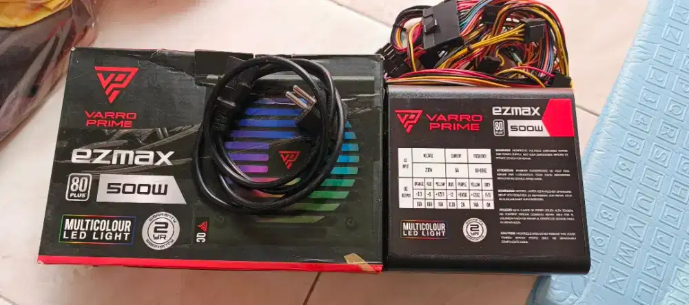 Power Supply RGB Ezmaz 500 Watt 80+