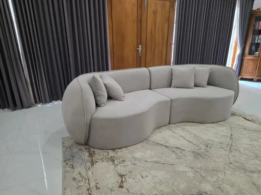 Sofa estetik ruang keluarga