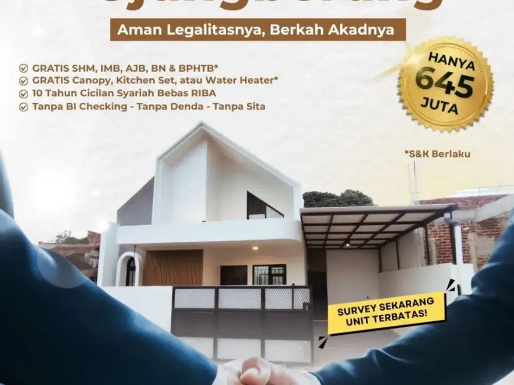 Rumah 2 Lantai Di Ujung Berung Kota Bandung, Lokasi Strategis