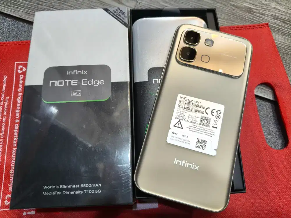 INFINIX NOTE EDGE RAM 8/256 TERBARU