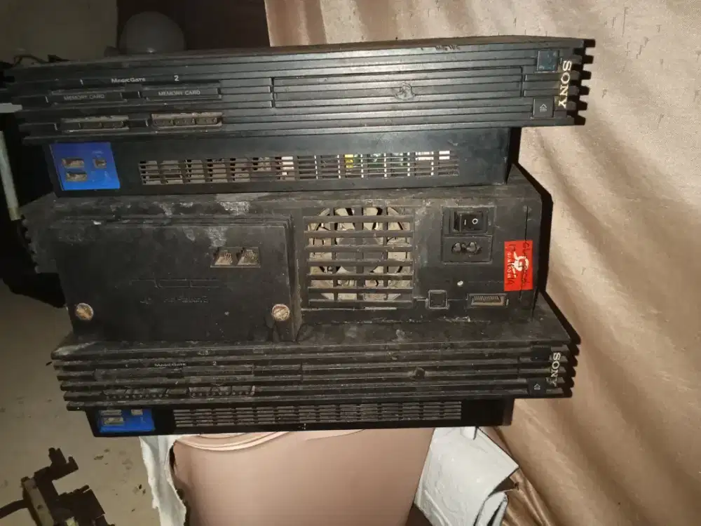 Jual PS2 fat bekas 4 unit + stick