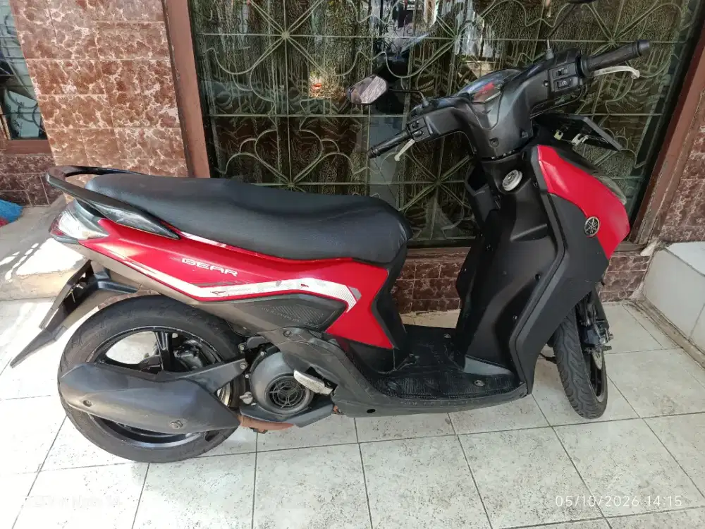 Yamaha gear 2022 km rendah