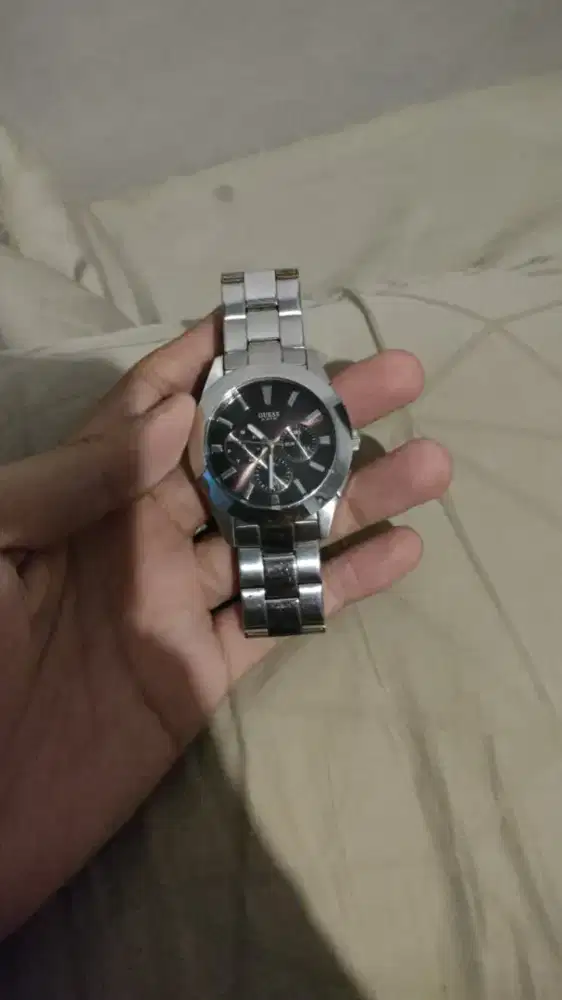 Guess quartz triple dial MURAH
