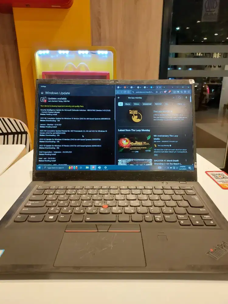 Thinkpad X1 Carbon gen 6th core i5 8250u