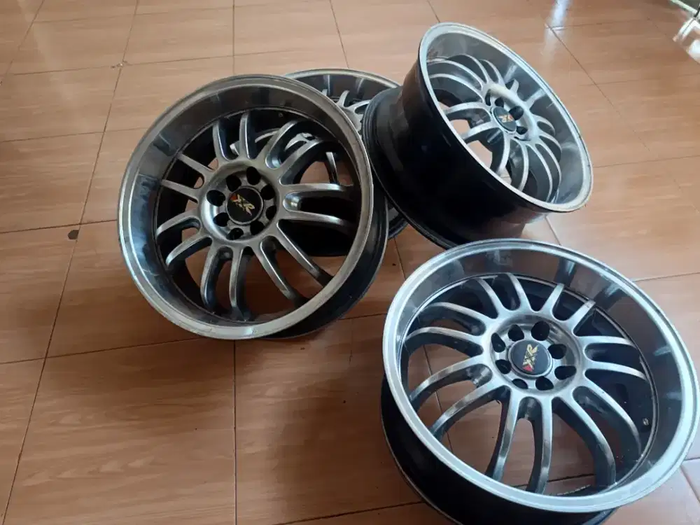 velg xxr ring 18 lubang 8 pcb 4x100 dan 4x114 7,5