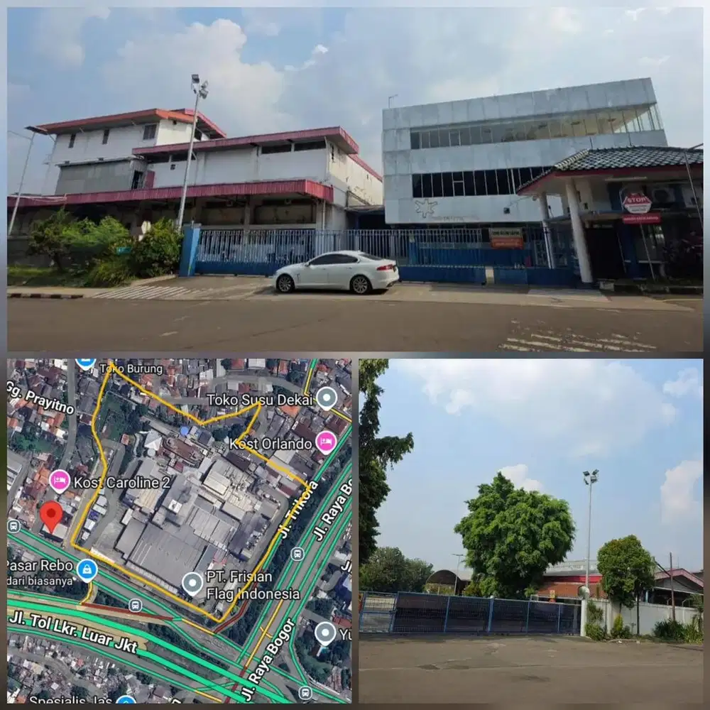 Dijual tanah & bangunan dibawah harga NJOP di Ciracas