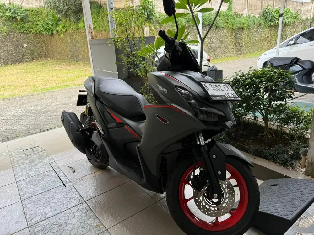Km 900 Yamaha Aerox Turbo 2025 Bln 10 YECVT ABS Mulus