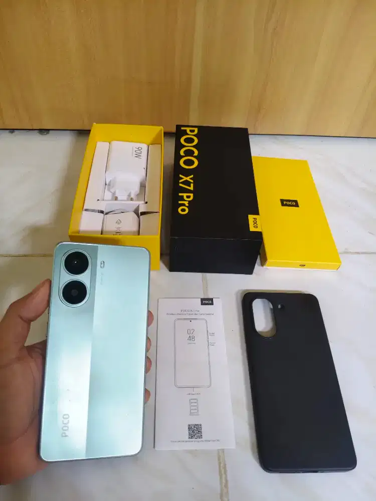 Poco x7 pro 12/512 garansi resmi februari 2027