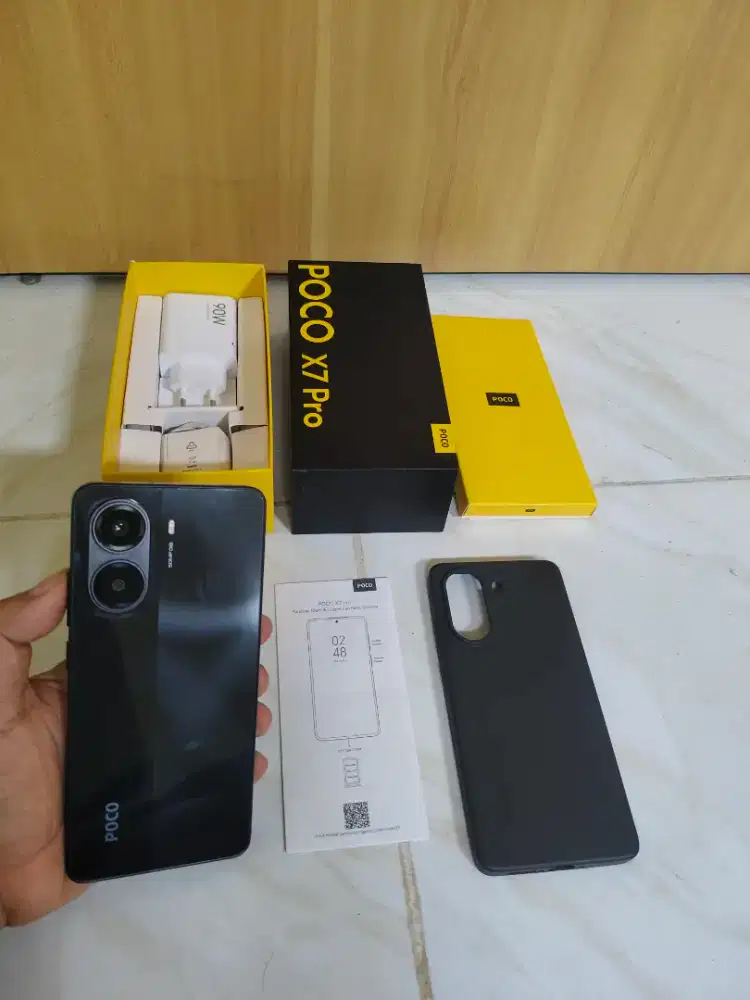 Poco x7 pro 12/512 garansi resmi baterai health 99 persen