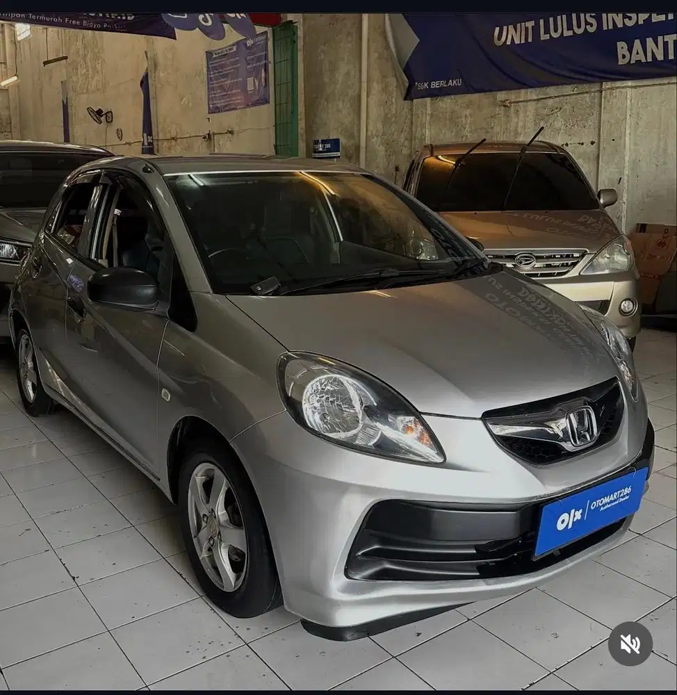 HONDA 2014 BRIO S 1.2 A/T SILVER MURAH OTOMART 286 KENJERAN