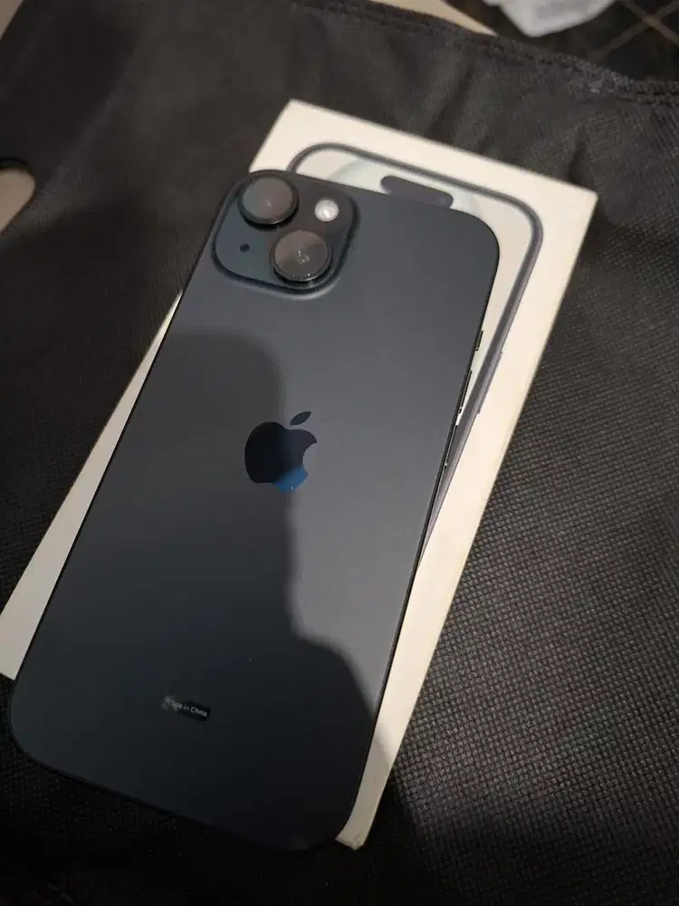 Iphone 15 Black 128gb ex ibox resmi