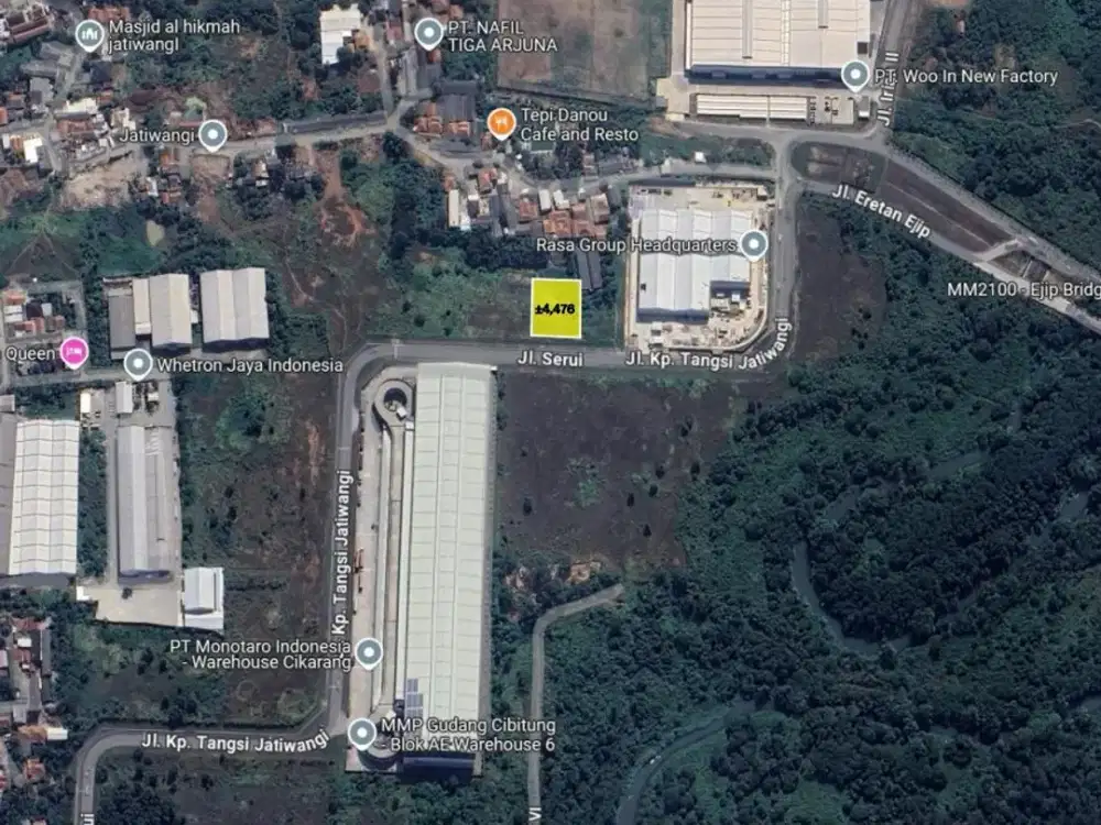 Tanah Industri Strategis MM2100 Cibitung – Akses Mudah ke Tol Cibitung & Pelabuhan Tanjung Priok