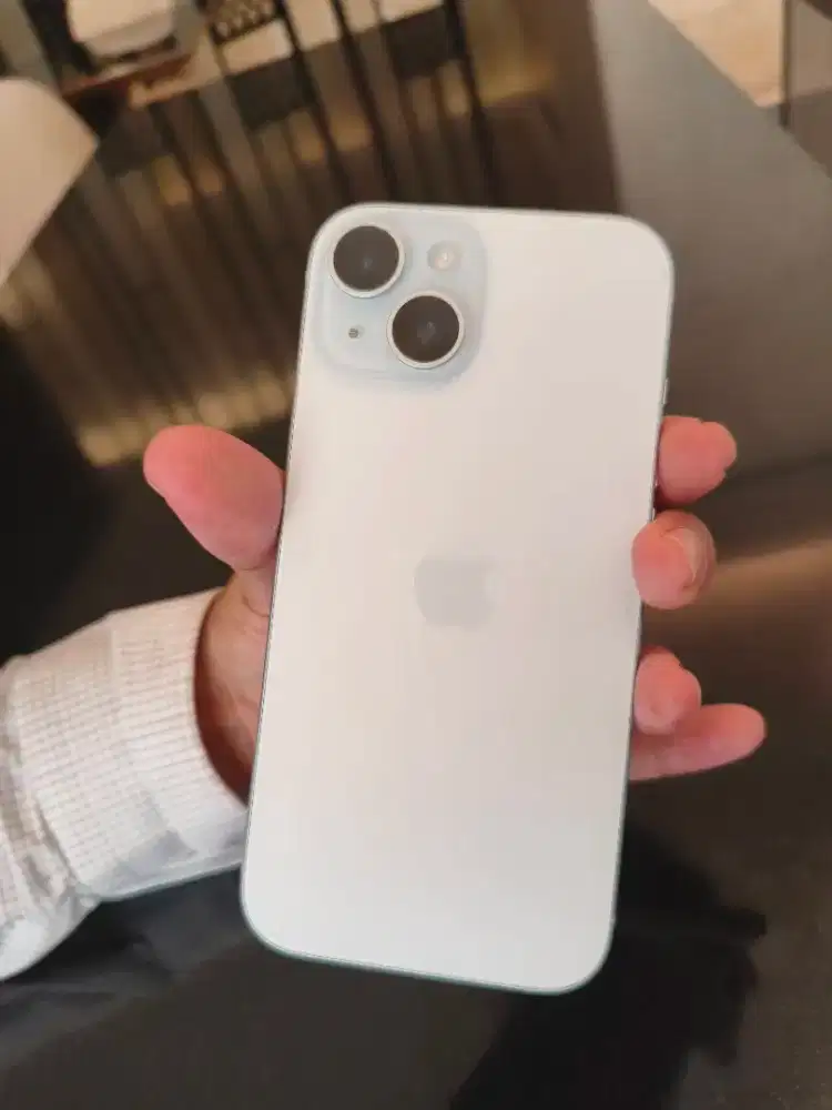 Iphone 15 Ibox, garansi on mulus ice blue