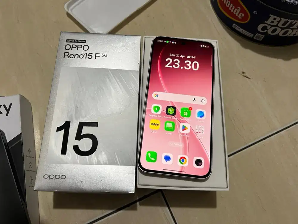 oppo reno 15f 5g 12/256gb fullset original