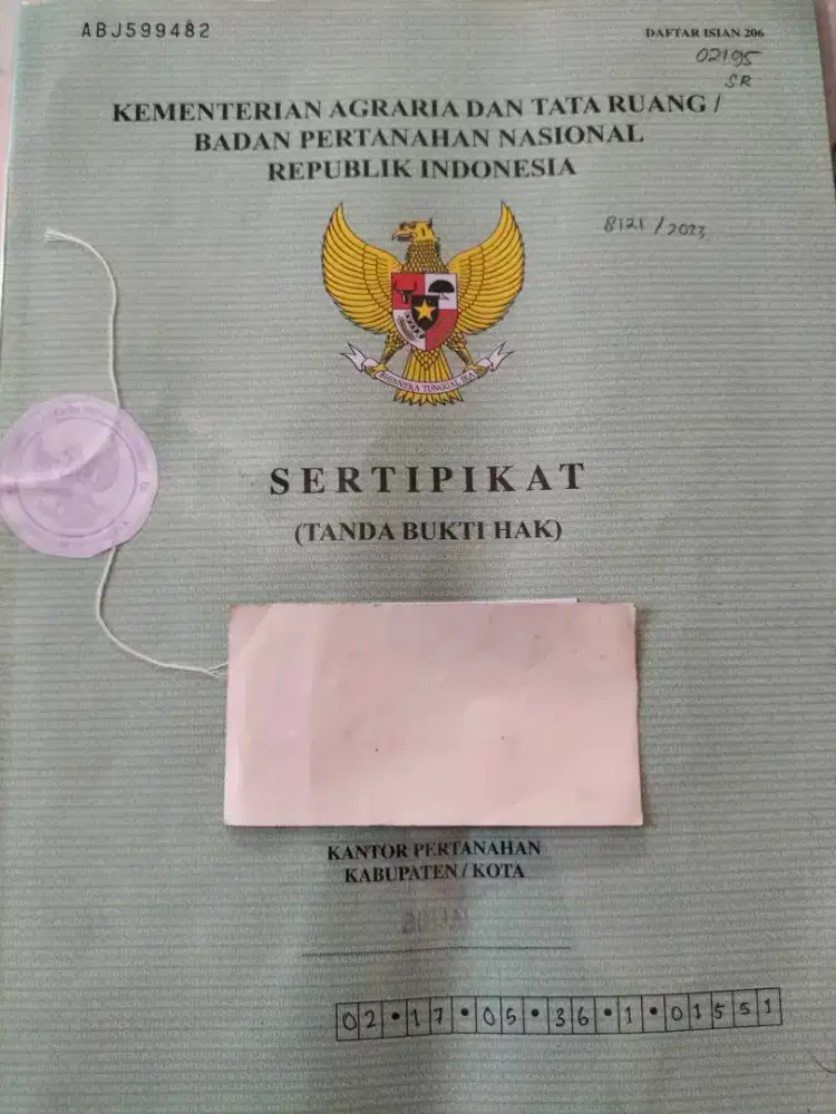 Di jual tanah, Jln alpukat 8 (perumahan azzahira)