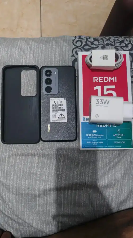 Redmi 15 8/256 Baru buka segel
