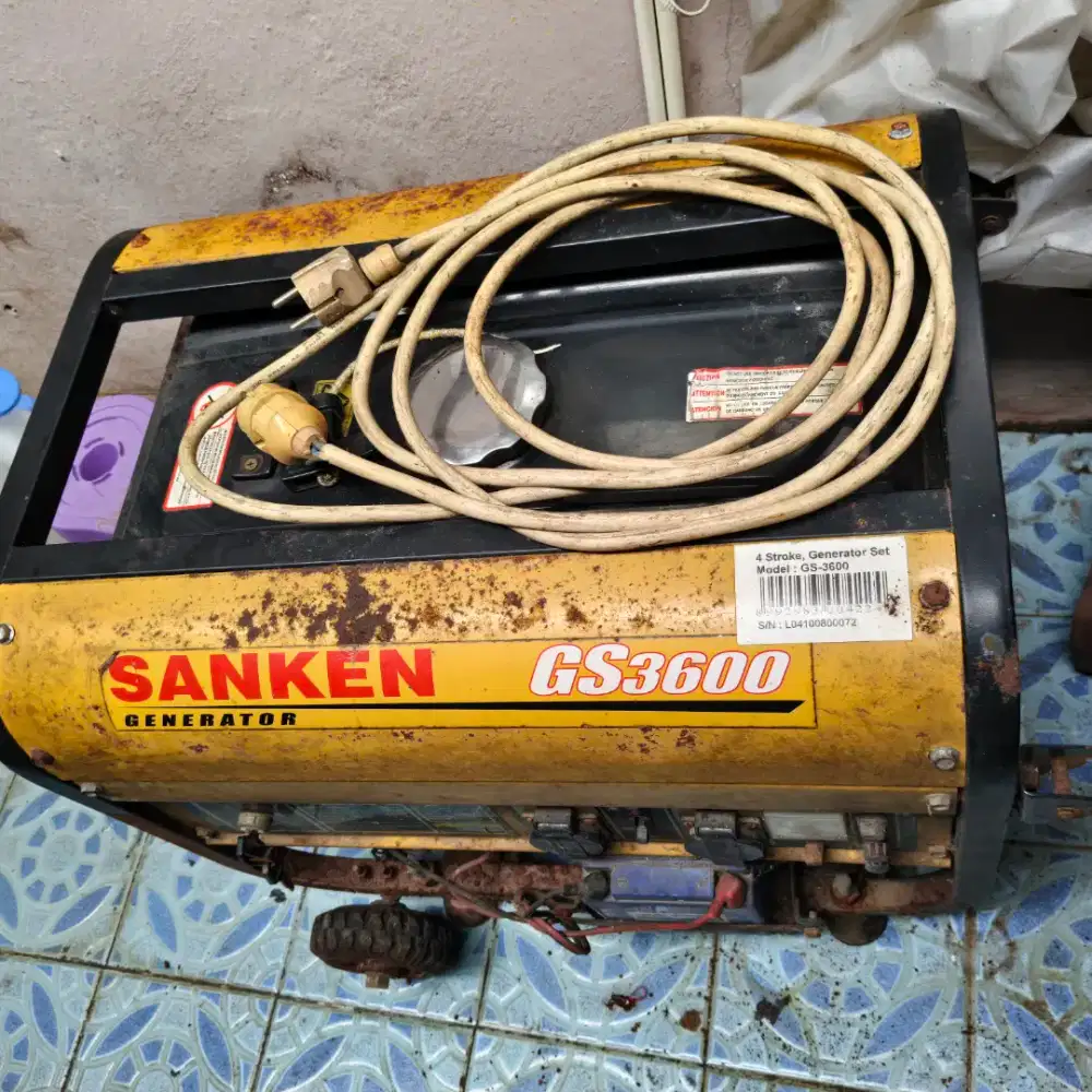 Genset Sanken GS3600