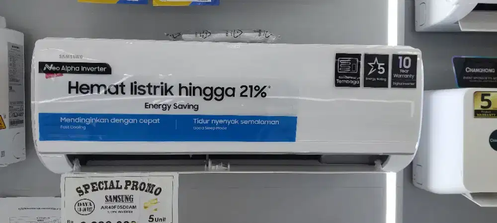 Samsung 1/2PK Inverter Kredit DP 0 Langsung ACC