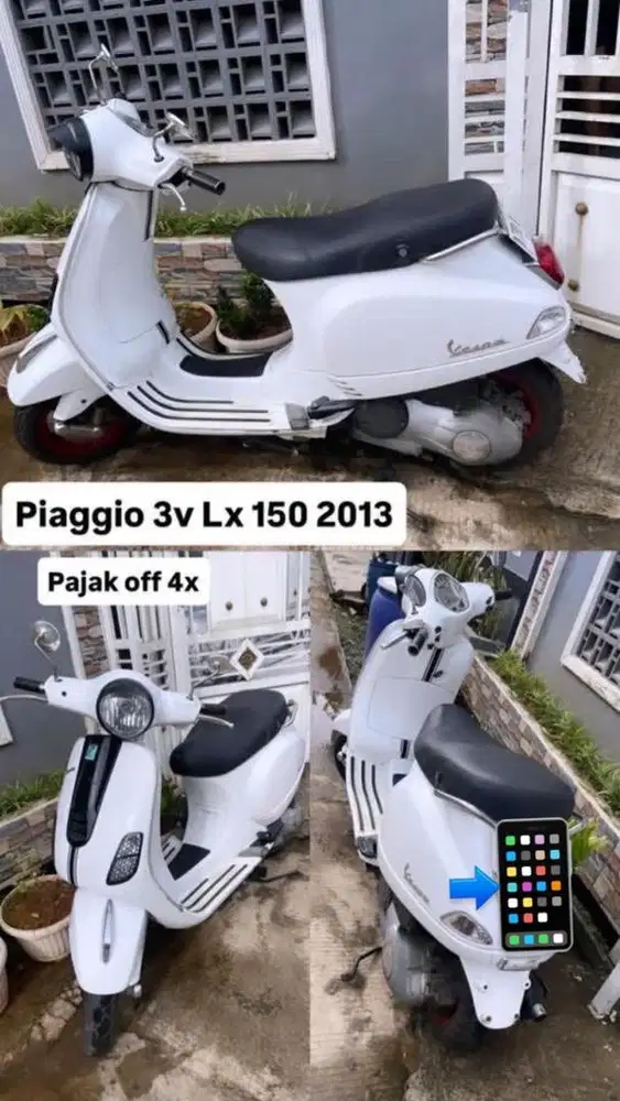 Vespa matic Piaggio 3v Lx 150 2013