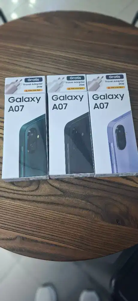 PROMO‼️ Samsung Galaxy A07 4/128GB, New segel garansi 12 bulan sein