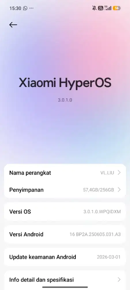 Xiaomi redmi note 15 5G 8/256 GB