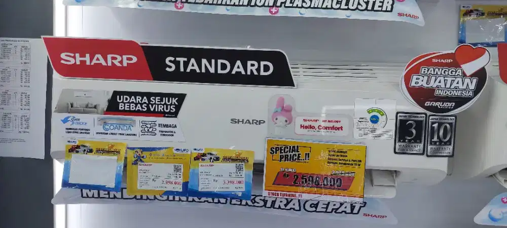 AC Sharp 1/2PK Kredit DP 0 Langsung ACC