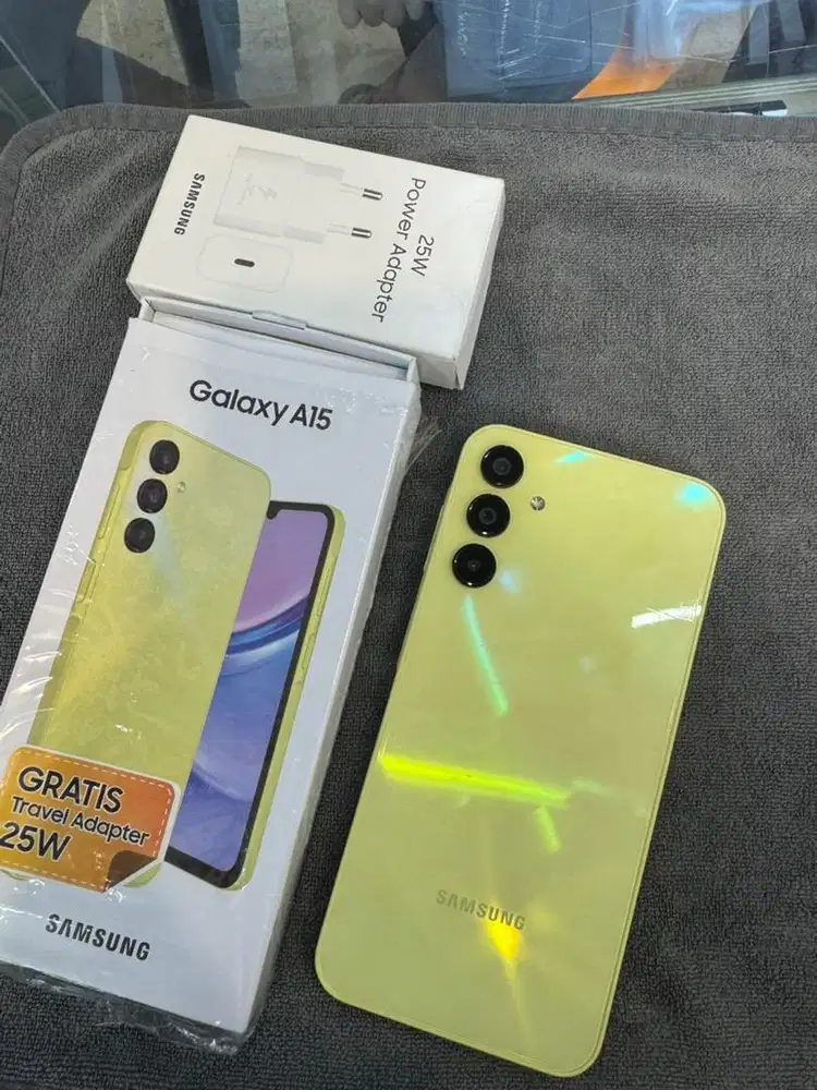 Samsung Galaxy A15 8/256 Yellow Resmi Sein