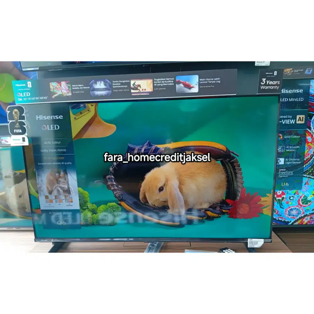 Hisense 4k Vidaa Quantum Dot TV 43
