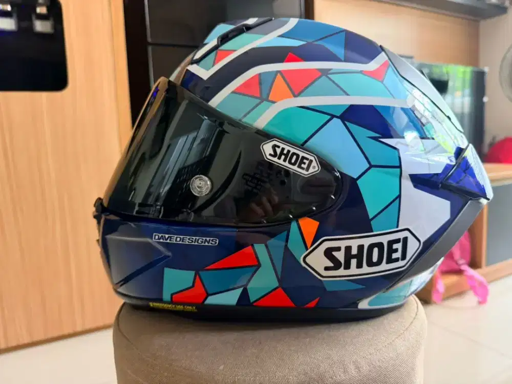 Shoei X15 Marquez Barcelona super mulus