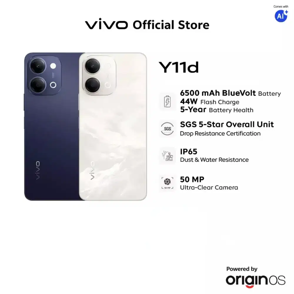 vivo Y11d ( NEW )