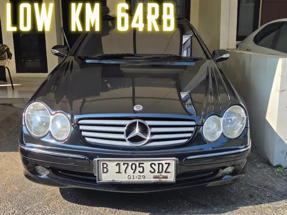 CLK 200 2005, LOW 64ribu KM (Asli, no puter)