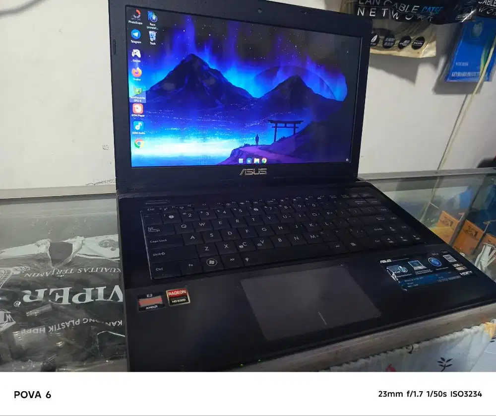 Laptop ASUS AMD /Ram 8gb/500gb/Pelajar.bisnis,usaha,Game