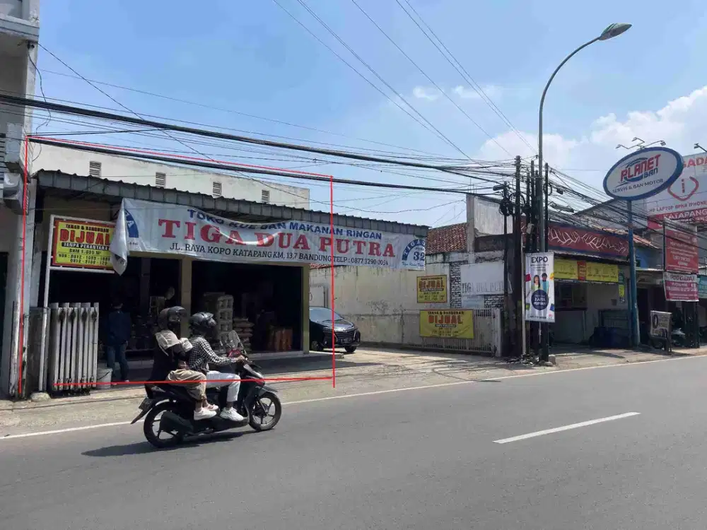 dijual aset bank ruko mainroad kopo katapang murah