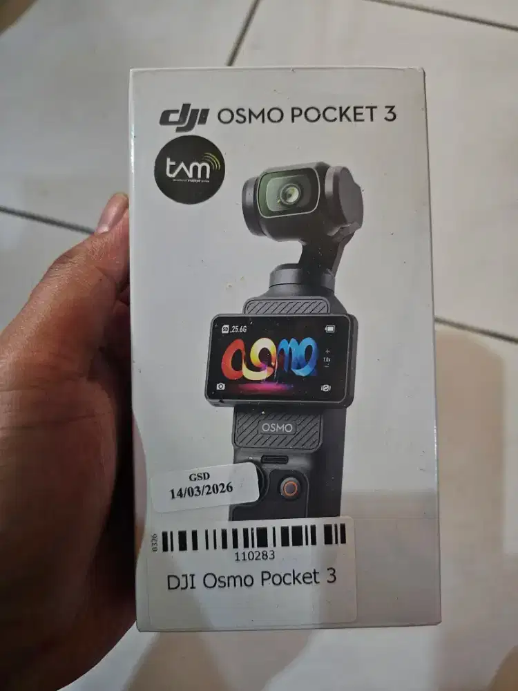 DIJUAL DJI OSMO POCKET 3
(KONDISI BARU DAN MASIH TERSEGEL).
